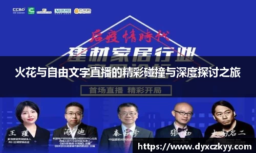 火花与自由文字直播的精彩碰撞与深度探讨之旅